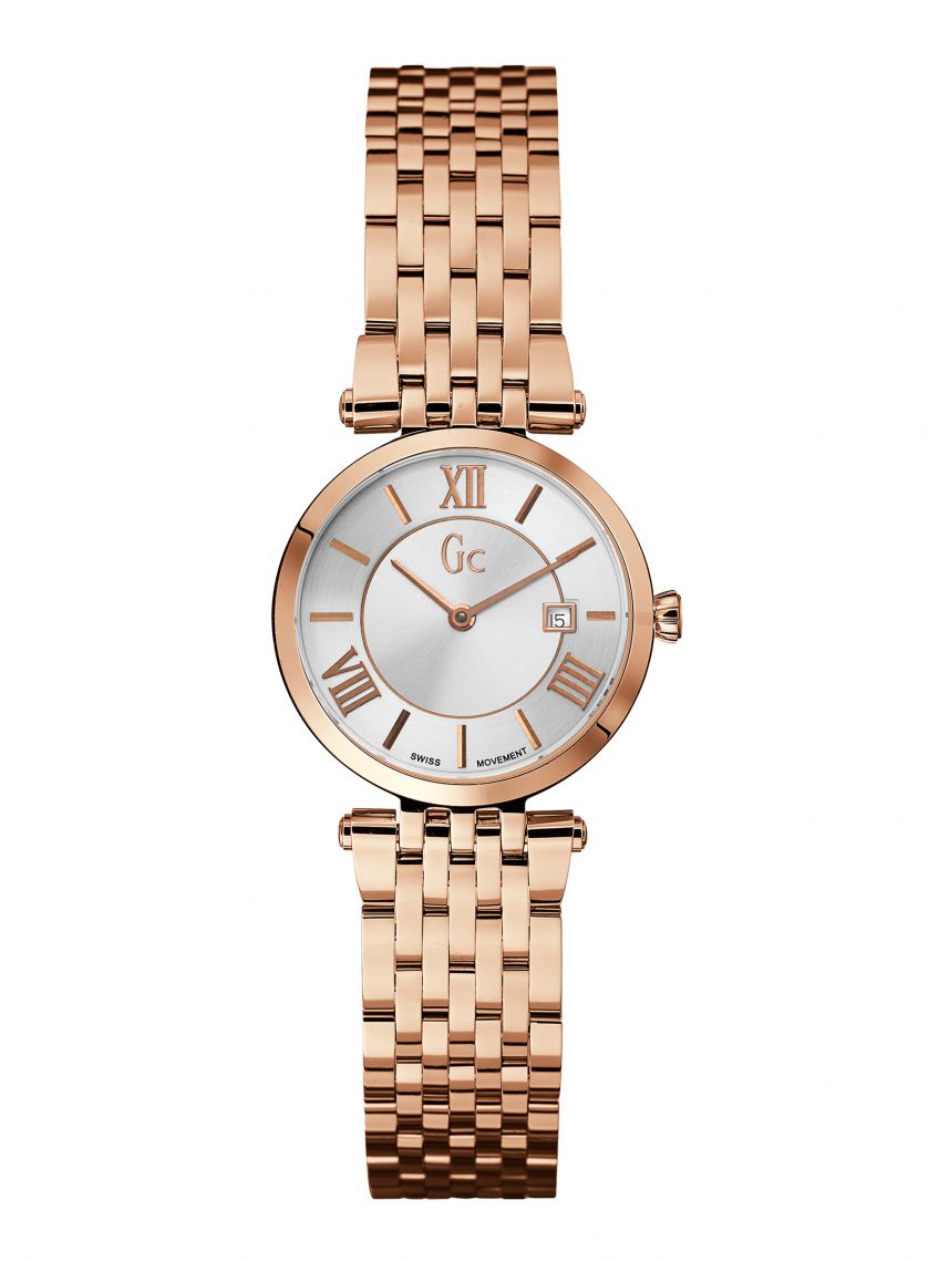 שעון GC  קולקציית SlimeClass בצבע זהב-אדום דגם X57003L1S