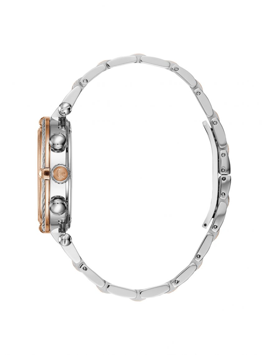 שעון יד GC לאישה עם מנגנון שוויצרי קולקציית CableChic דגם Y16015L5