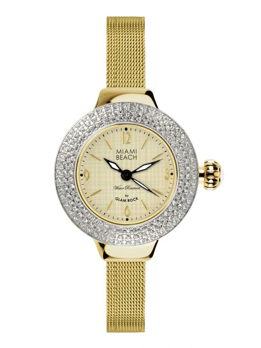 שעון Glam Rock מסדרת Miami Beach דגם MBD27180