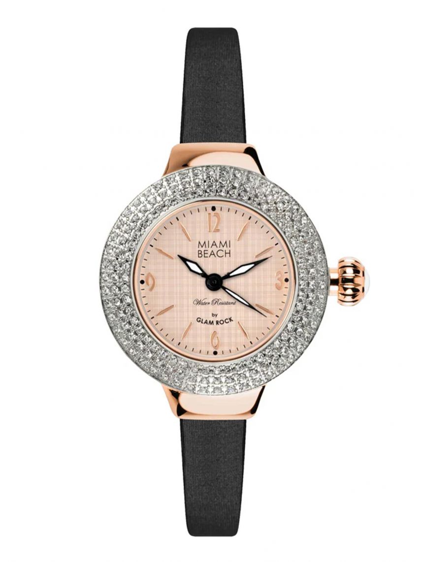 שעון יד לאישה של Glam Rock מקולקציית Miami Beach דגם MBD27181