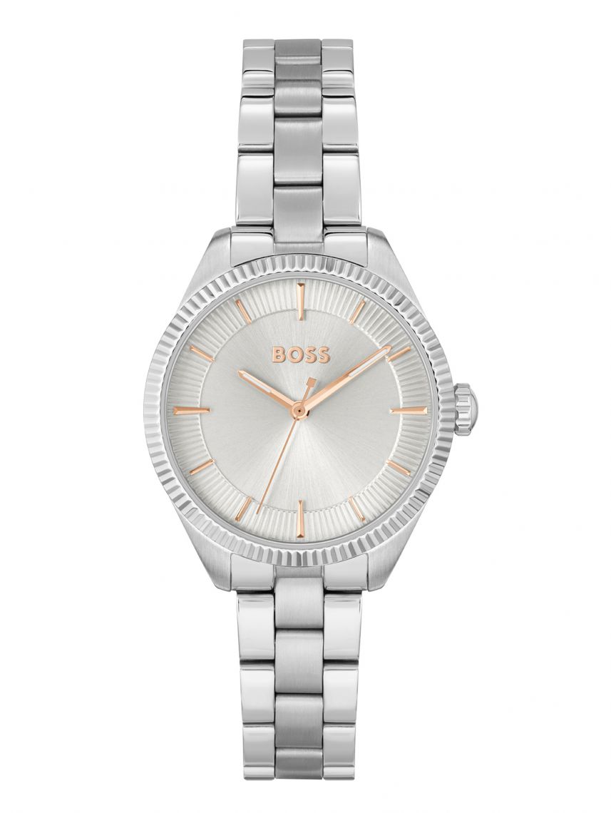 שעון הוגו בוס לאישה מקולקציית SAGE דגם 1502726