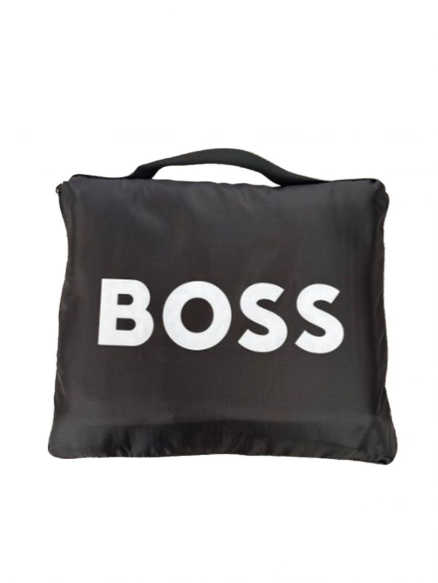 שמיכת הוגו בוס שחורה