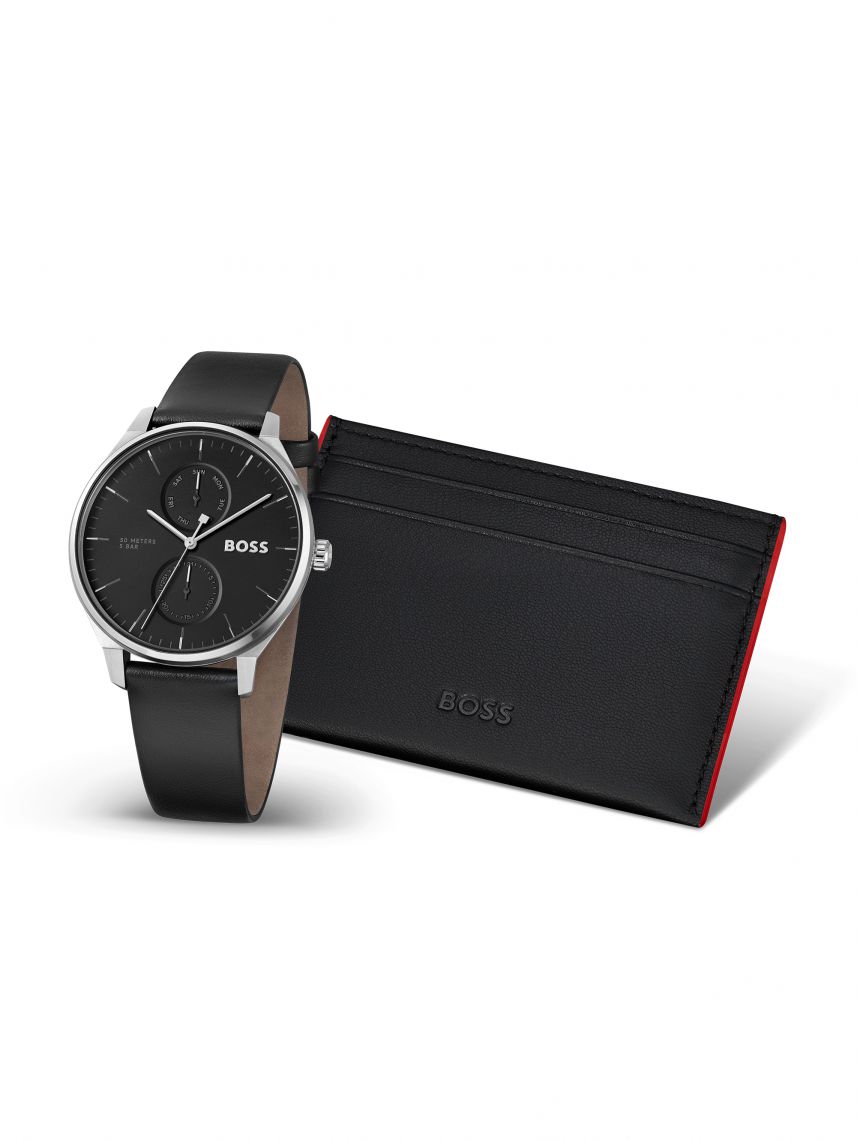 סט שעון וארנק HUGO BOSS קולקציית TYLER דגם 1570163