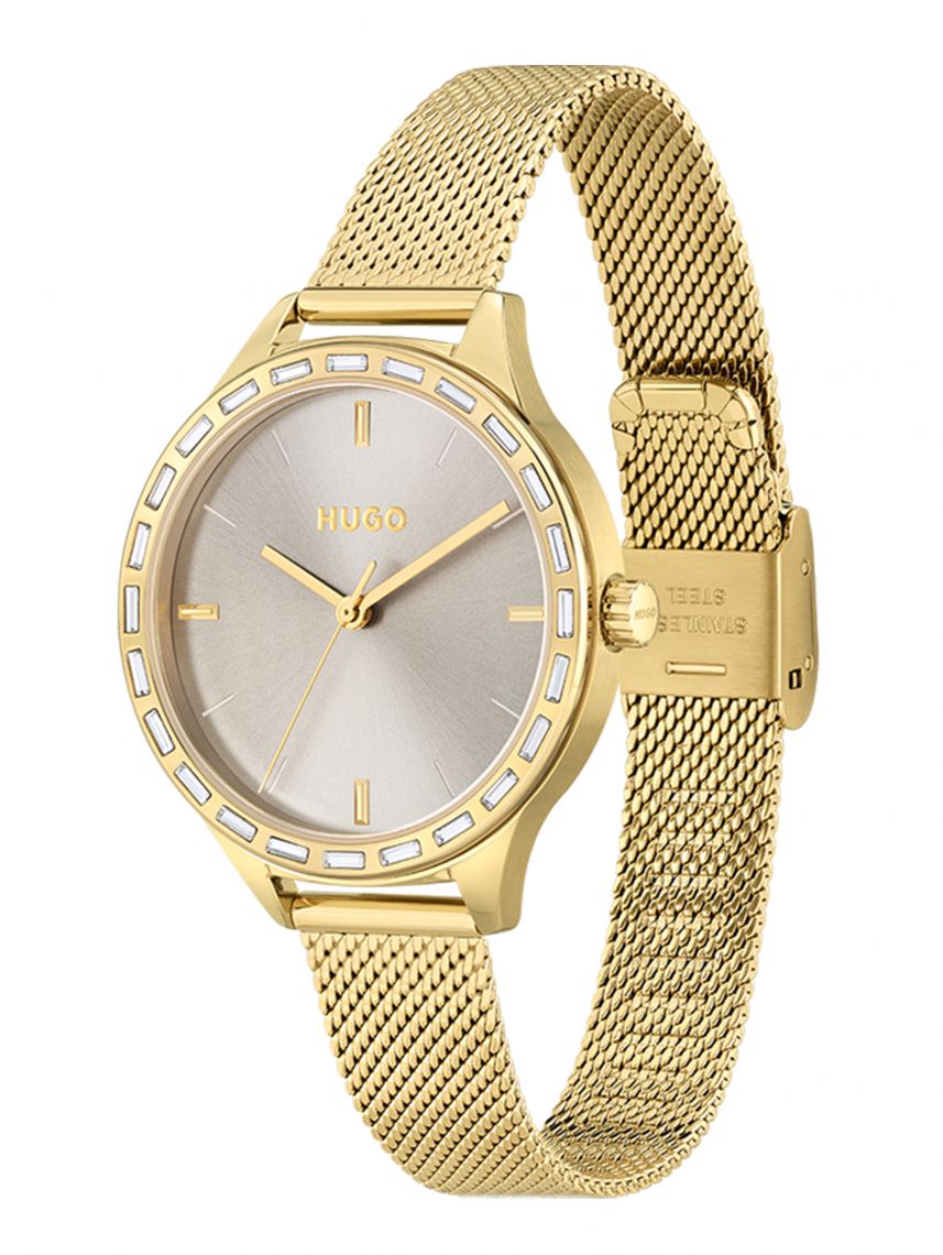 שעון יד הוגו לאישה מקולקציית FLASH דגם 1540116