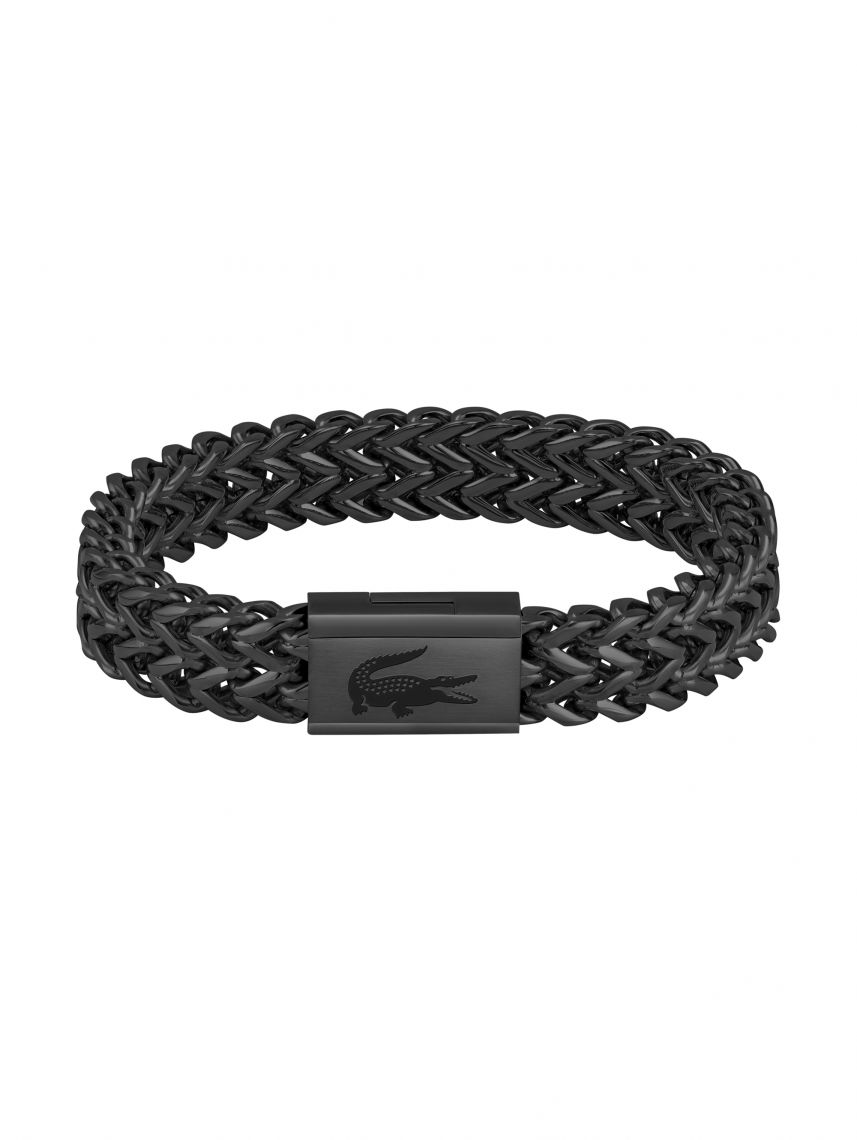 צמיד Lacoste לגבר מקולקציית WEAVE דגם 2040158