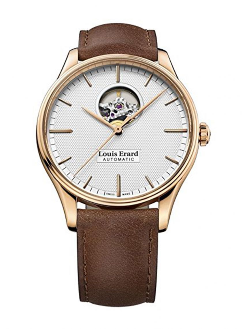 שעון יוקרה שוויצרי LOUIS ERARD לגבר קולקציית HERITAGE