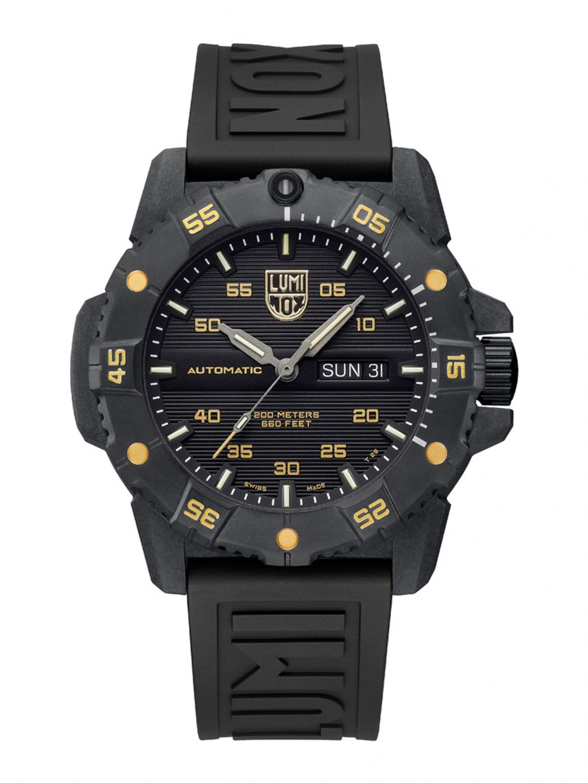 שעון LUMINOX קולקציית MASTER CARBON SEAL AUT דגם XS.3865.GOLD