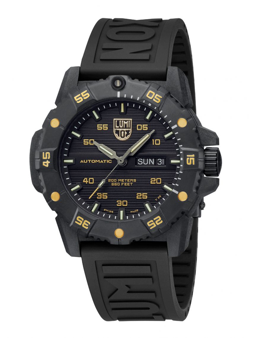 שעון LUMINOX קולקציית MASTER CARBON SEAL AUT דגם XS.3865.GOLD