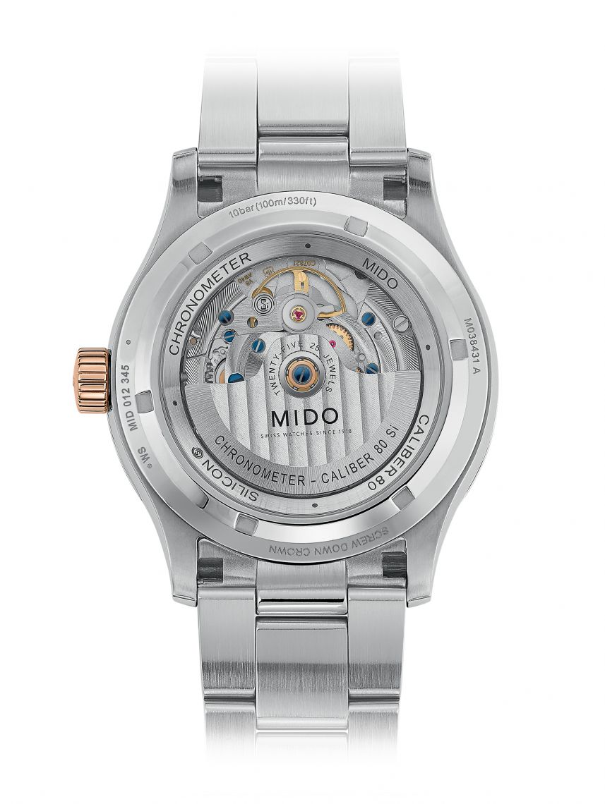 שעון MIDO סדרה MULTIFORT דגם M0384312106100
