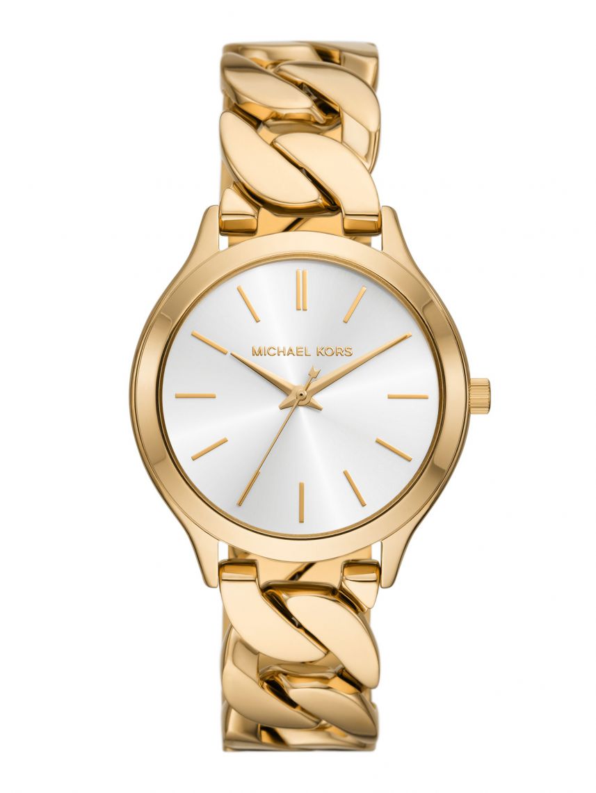 שעון יד של מייקל קורס לאישה מקולקציית SLIM RUNWAY דגם  MK7472