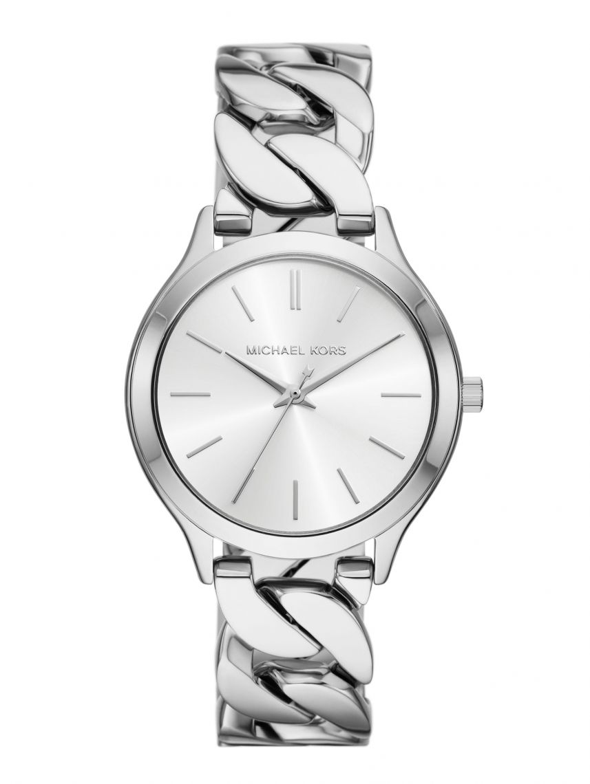 שעון יד של מייקל קורס לאישה מקולקציית  SLIM RUNWAY דגם  MK7474