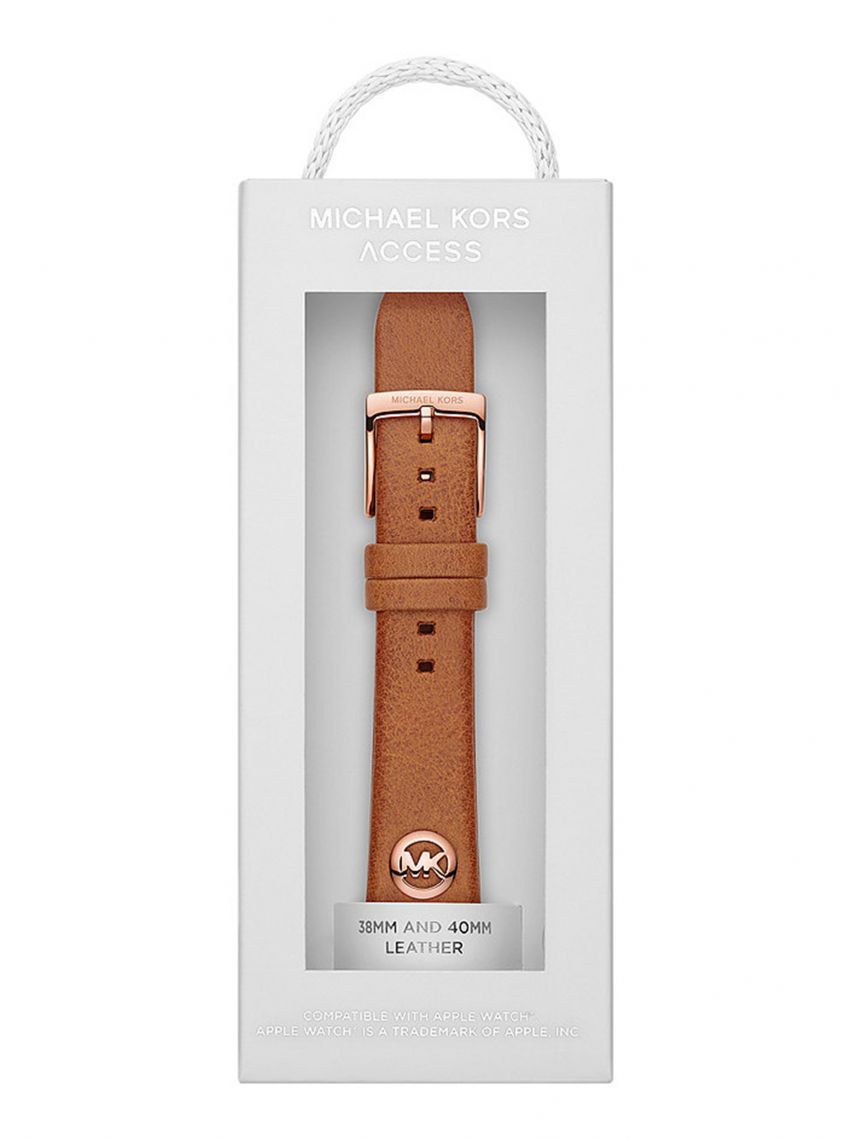 רצועת MICHAEL KORS לשעון חכם Apple למידה 38mm/40mm/41mm דגם MKS8003