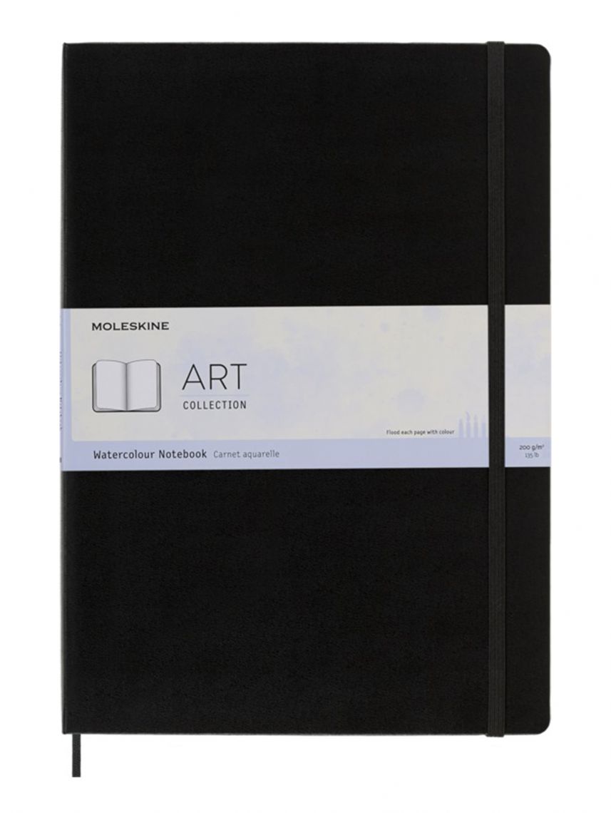 מחברת מבית Moleskine לציור ורישום בצבעי מים A3 דגם ARTBF855