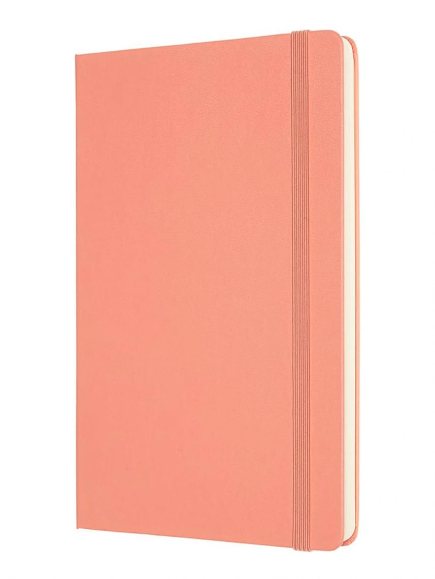 מחברת חלקה כריכה קשה מבית MOLESKINE צבע אלמוג דגם - MOL-ARTBULNT3D20