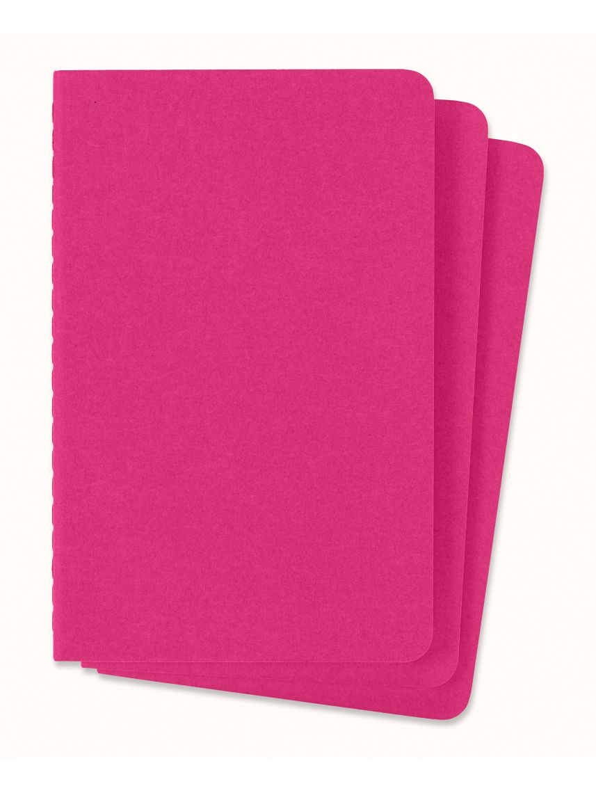 סט 3 מחברות שורה מבית Moleskine כריכה רכה דגם CH011D17