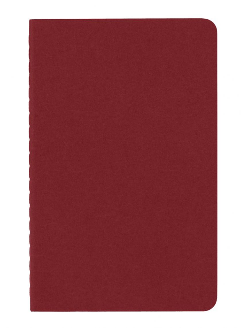 סט שלישיית מחברות כיס חלקות כריכה רכה  MOLESKINE קולקציית CLASSIC דגם CH113