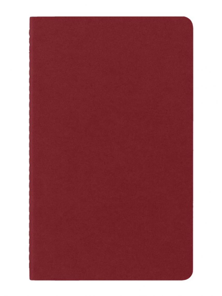 סט 3 מחברות שורה כריכה רכה מבית Moleskine דגם CH116