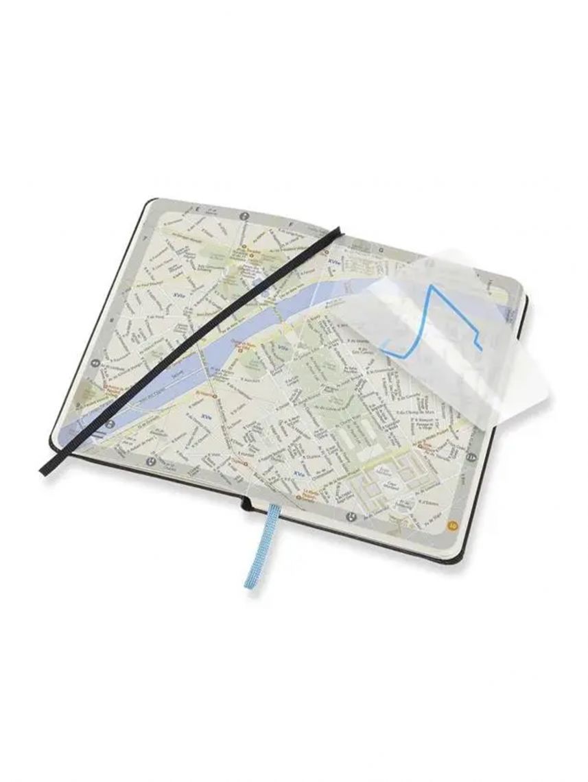 מחברת כיס יומן מסע פריז מבית MOLESKINE דגם -CITY NOTEBOOK PARIS