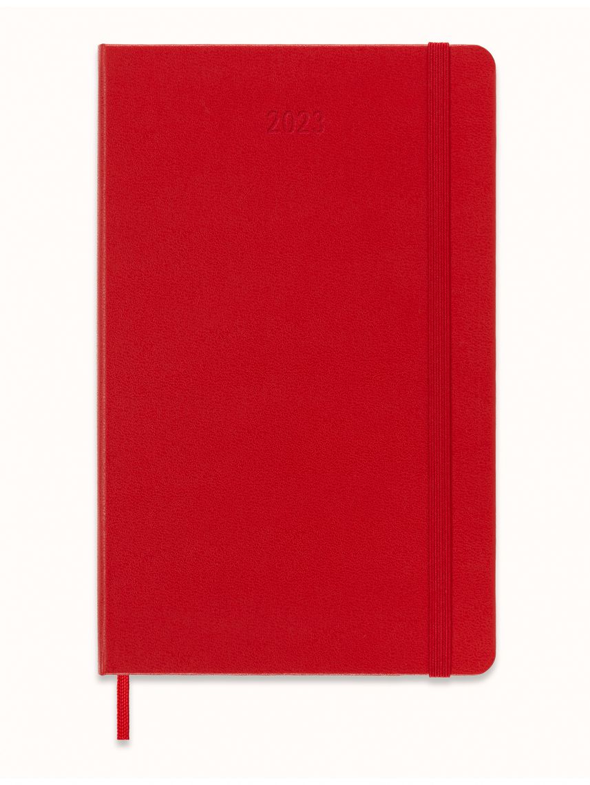 מחברת 12 חודשים יומי כריכה קשה מבית MOLESKINE דגם DHF212DC3Y23