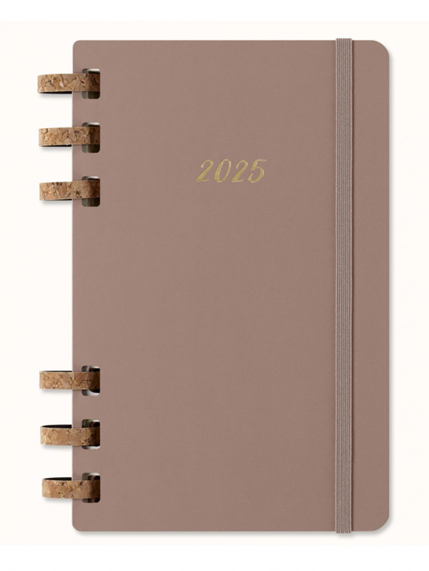 ארגונית תכנון 12 חודש ספירלה L עם כריכה קשה MOLESKINE דגם DHSPP2912MWH3Y25