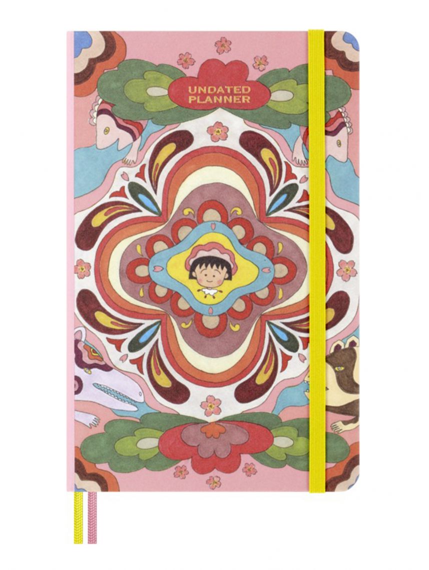 מחברת תכנון שבועי מבית MOLESKINE של האומן היפני Momoko Sakura דגם DHUNDBSU07WN3