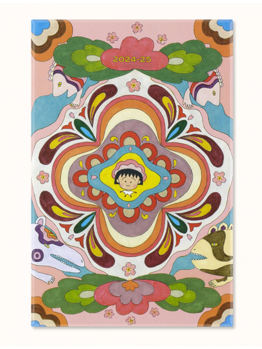 יומן שבועי מבית MOLESKINE של האומן היפני Momoko Sakura דגם DSU0718WN3Y25