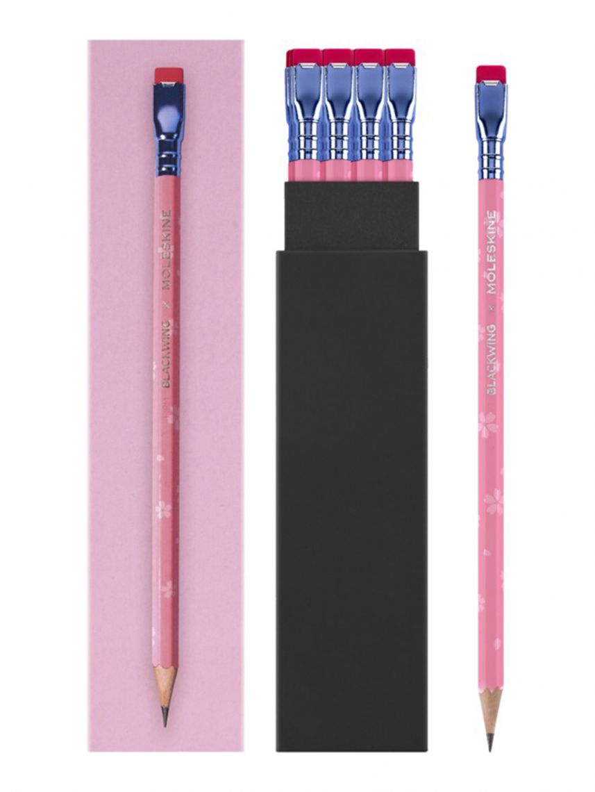 סט 12 עפרונות ואריזת מתנה מבית MOLESKINE דגם EWBKWSU01F12SET