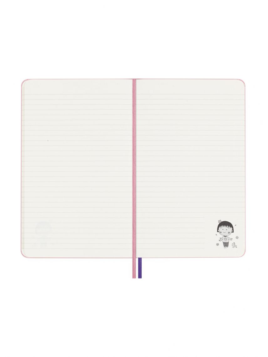 מחברת שורה כ.קשה LIMITED EDITION מבית MOLESKINE קולקציית האומן היפני Momoko SAKURA דגם LESU07QP060NB