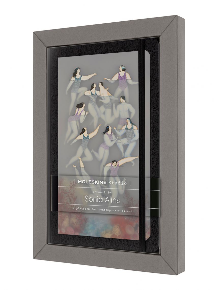 מחברת שורה כריכה קשה מבית MOLESKINE דגם MS01SAQP060