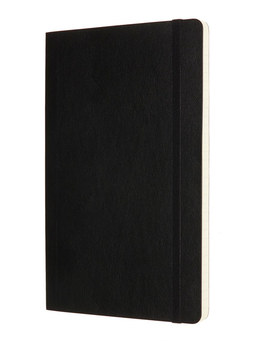 מחברת חלקה כריכה רכה מבית MOLESKINE דגם NB313SBK