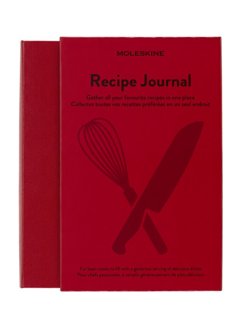 מחברת מתכונים MOLESKINE צבע אדום דגם - MOL-PASRECP