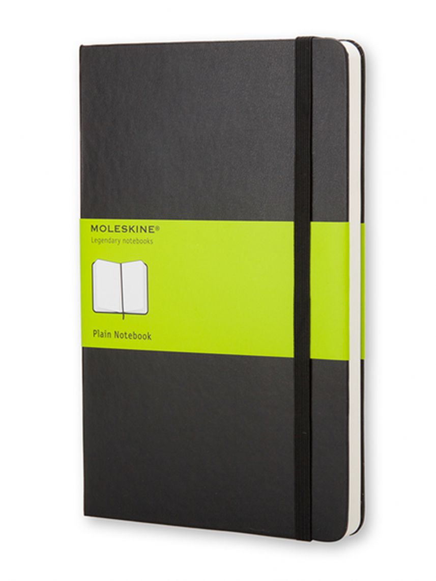 מחברת חלקה כריכה קשה  MOLESKINE דגם QP062