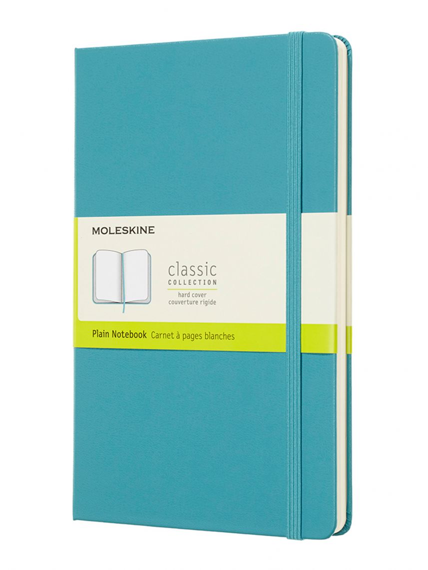 מחברת חלקה כריכה קשה מבית MOLESKINE דגם QP062B35