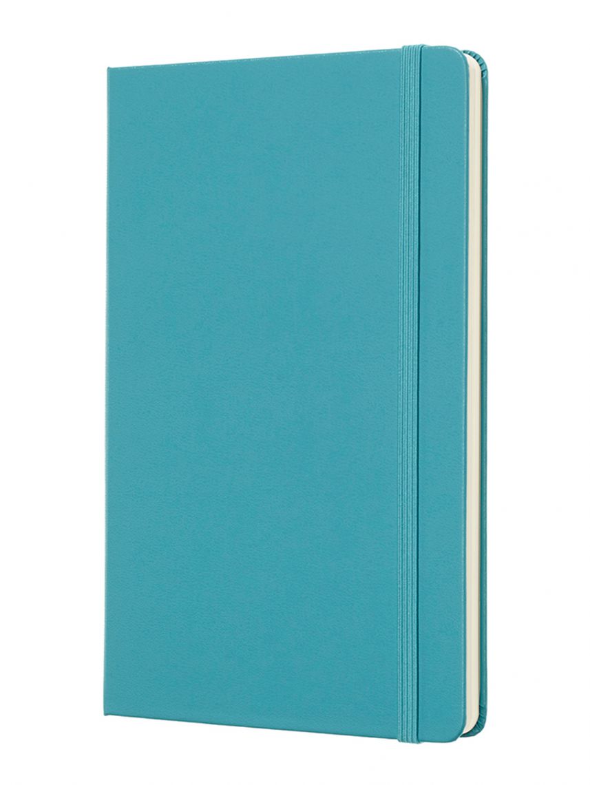 מחברת חלקה כריכה קשה מבית MOLESKINE דגם QP062B35