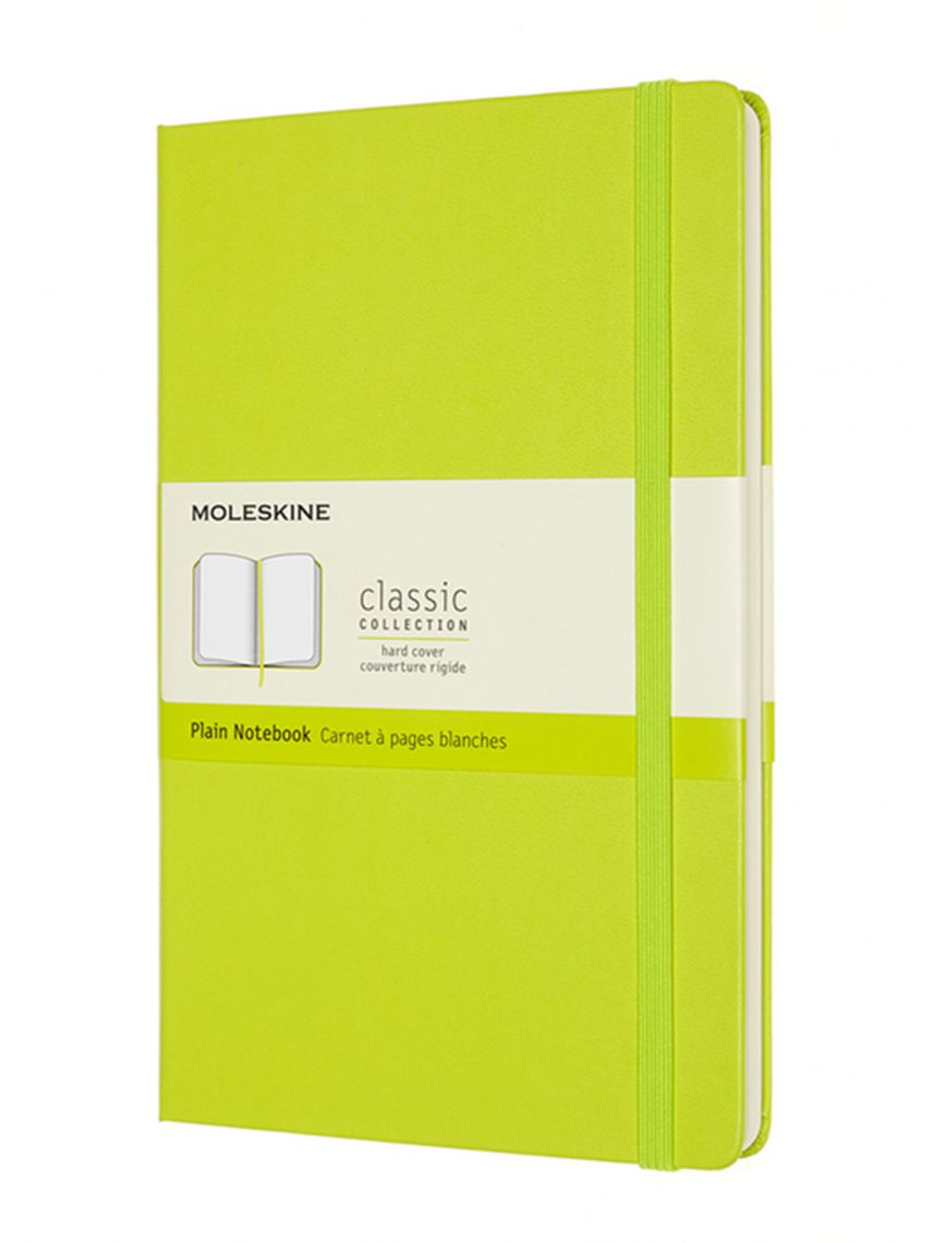 מחברת L חלקה כריכה קשה MOLESKINE קולקציית CLASSIC דגם QP062C2