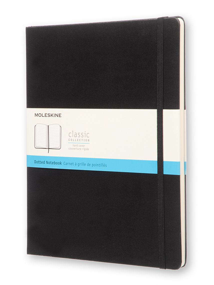 מחברת נקודות כריכה קשה מבית MOLESKINE דגם QP093