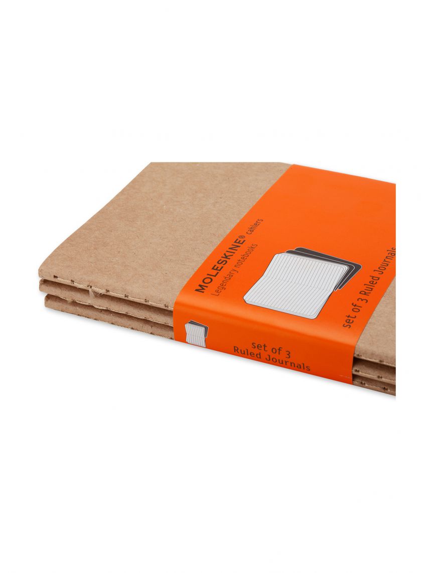סט 3 מחברות כיס שורה כריכה רכה מבית MOLESKINE דגם QP411