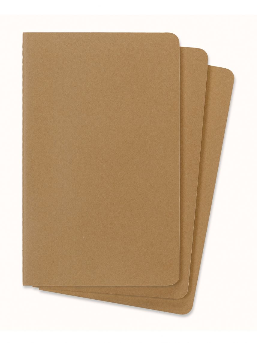 סט 3 מחברות שורה כריכה רכה מבית MOLESKINE דגם QP416