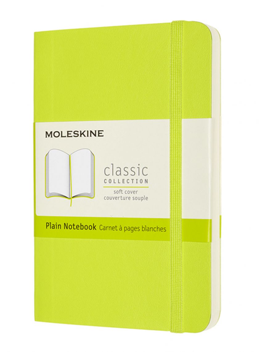 מחברת כיס חלקה כריכה רכה MOLESKINE קולקציית CLASSIC דגם QP613C2