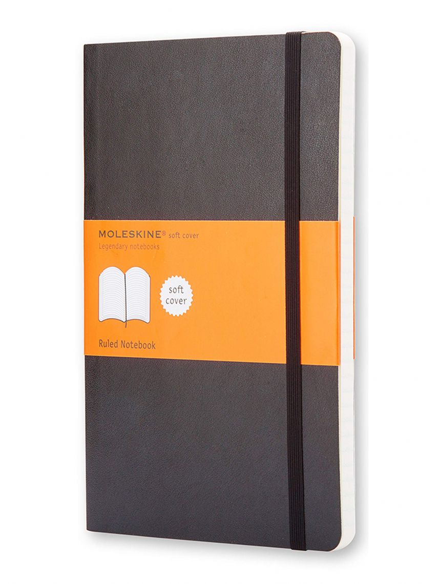 מחברת שורה כריכה רכה MOLESKINE דגם QP616
