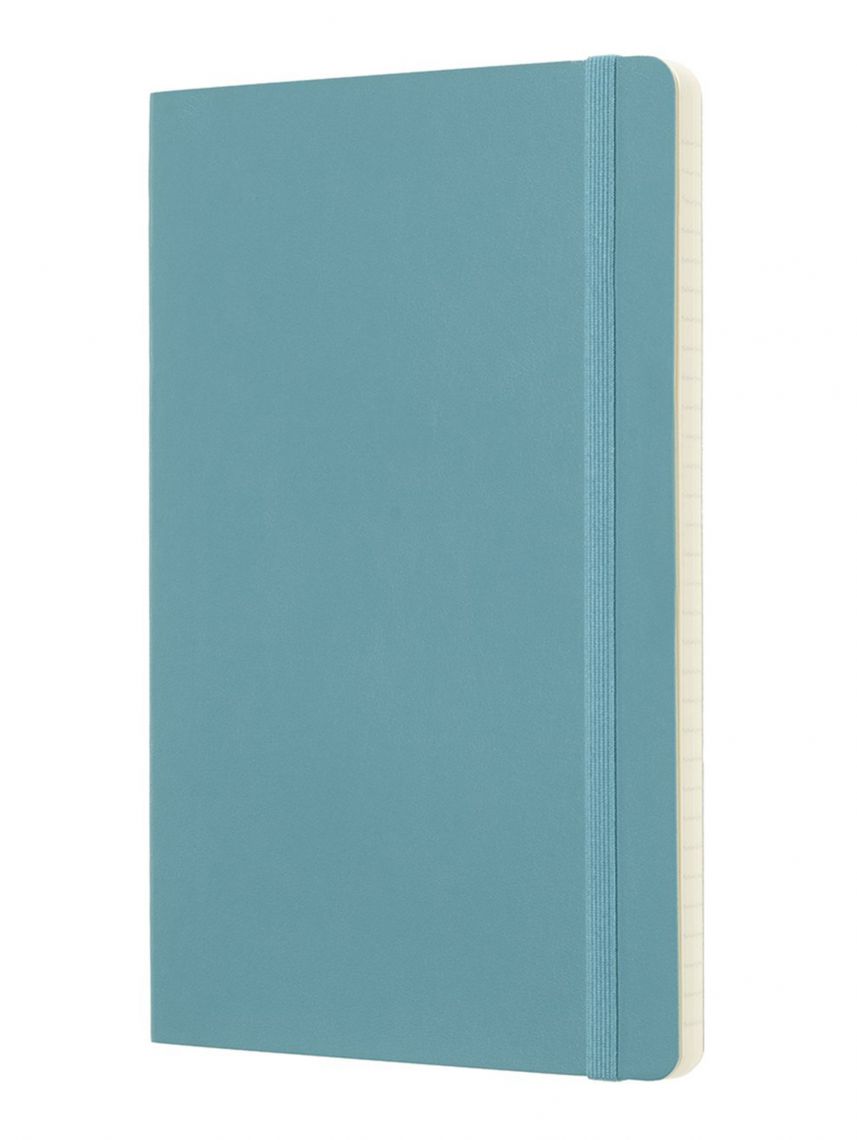 מחברת שורה כריכה רכה מבית MOLESKINE צבע כחול דגם - MOL-QP616B35