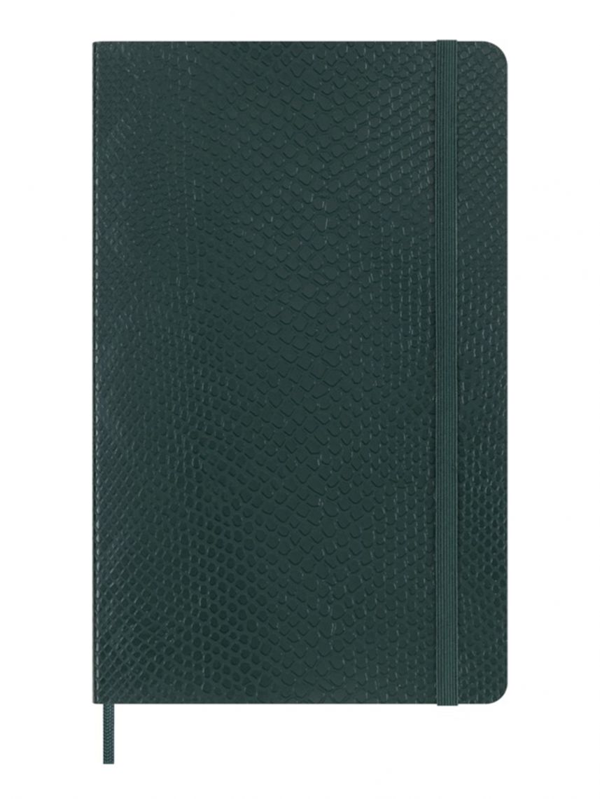 מחברת שורה כ.רכה דמוי עור נחש LIMITED EDITION MOLESKINE דגם QP616K54VBOABOX