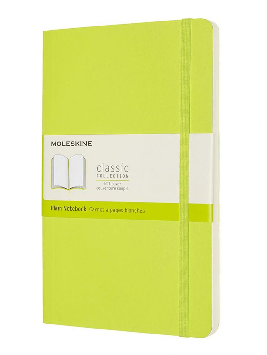 מחברת חלקה כריכה רכה מבית MOLESKINE דגם - QP618C2