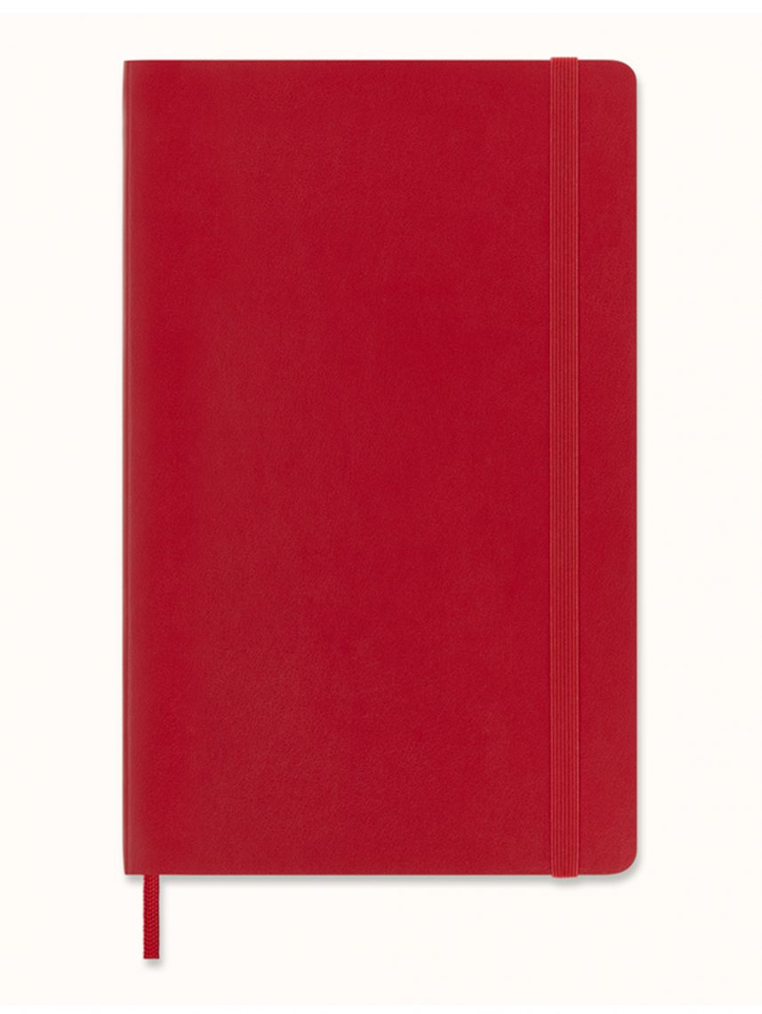 מחברת חלקה כריכה רכה  MOLESKINE דגם QP618F2