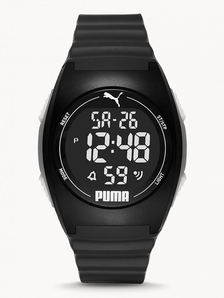 שעון דיגיטלי  לגבר PUMA בצבע  שחור דגם P6015