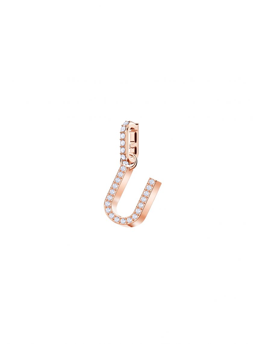 תליון מבית SWAROVSKI לאישה עם האות U קולקציית REMIX דגם 5437608