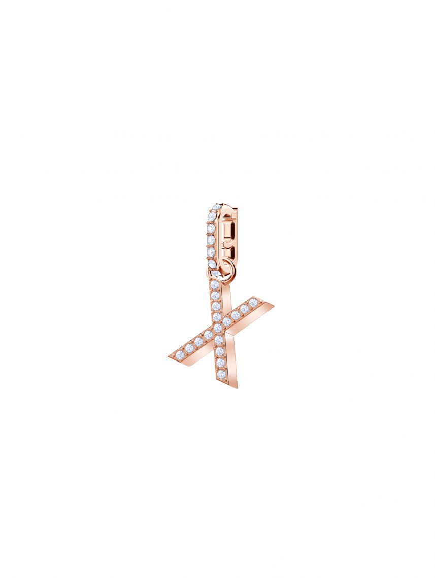 תליון מבית SWAROVSKI עם האות X קולקציית REMIX דגם 5440510