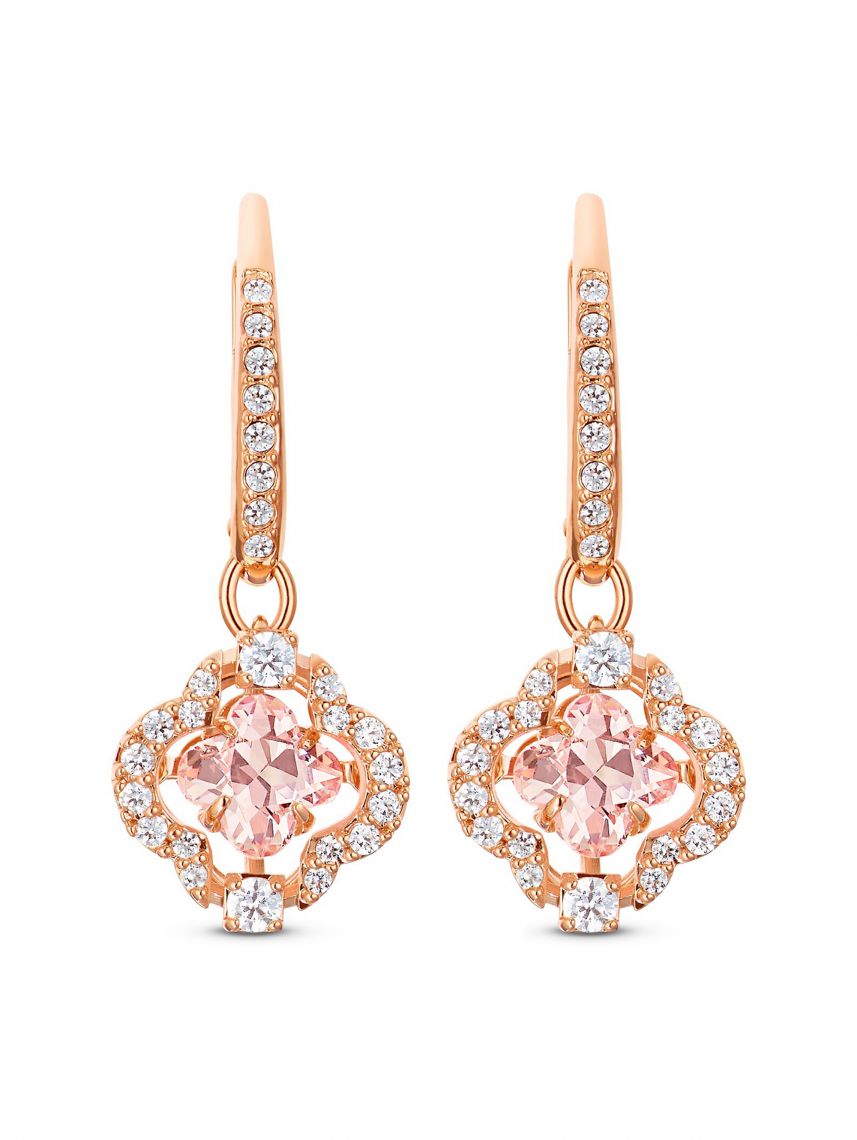 עגילים SWAROVSKI קולקציית SPARKLING DC