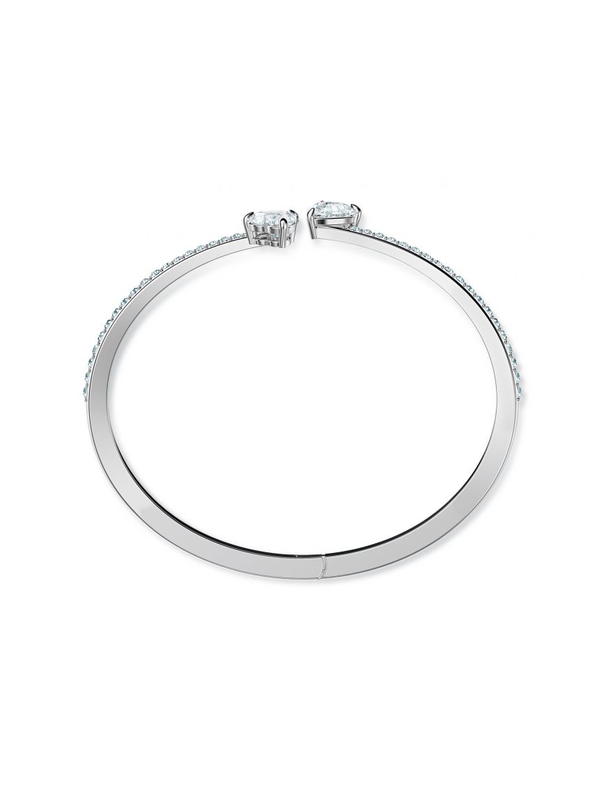 צמיד בנגל SWAROVSKI לאישה בצבע כסוף דגם 5535354