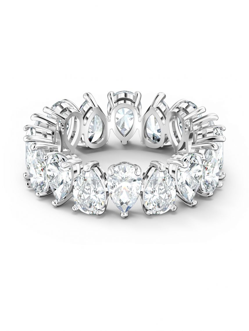 טבעת משובצת לאישה מבית SWAROVSKI קולקציית VITTORE מידה 52 דגם 5572825